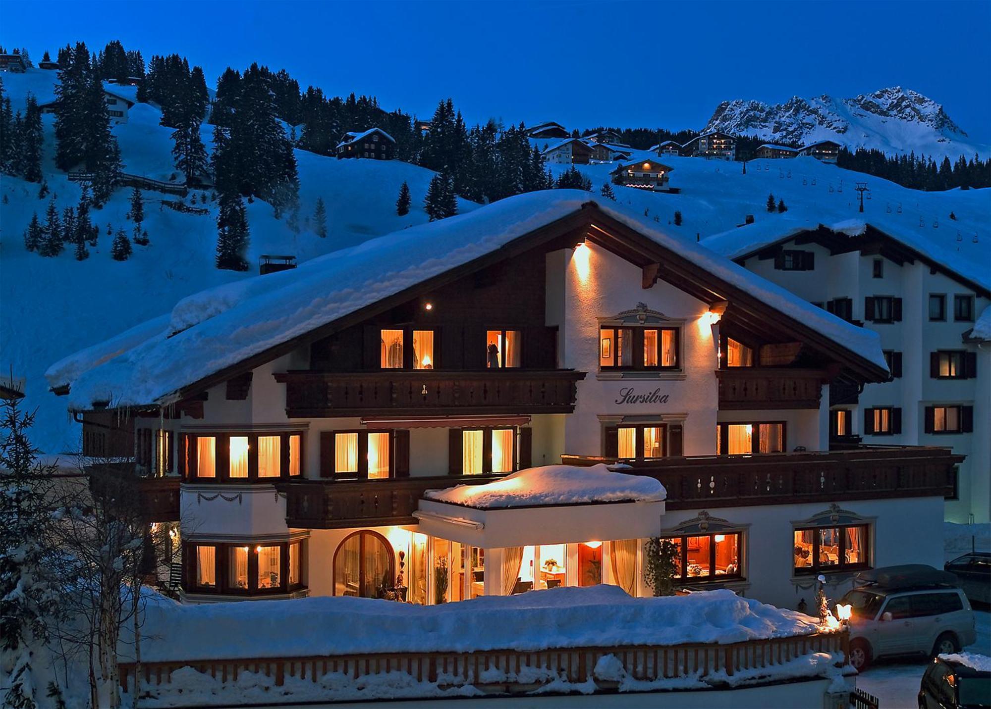 Hotel Garni Sursilva Lech am Arlberg Eksteriør billede