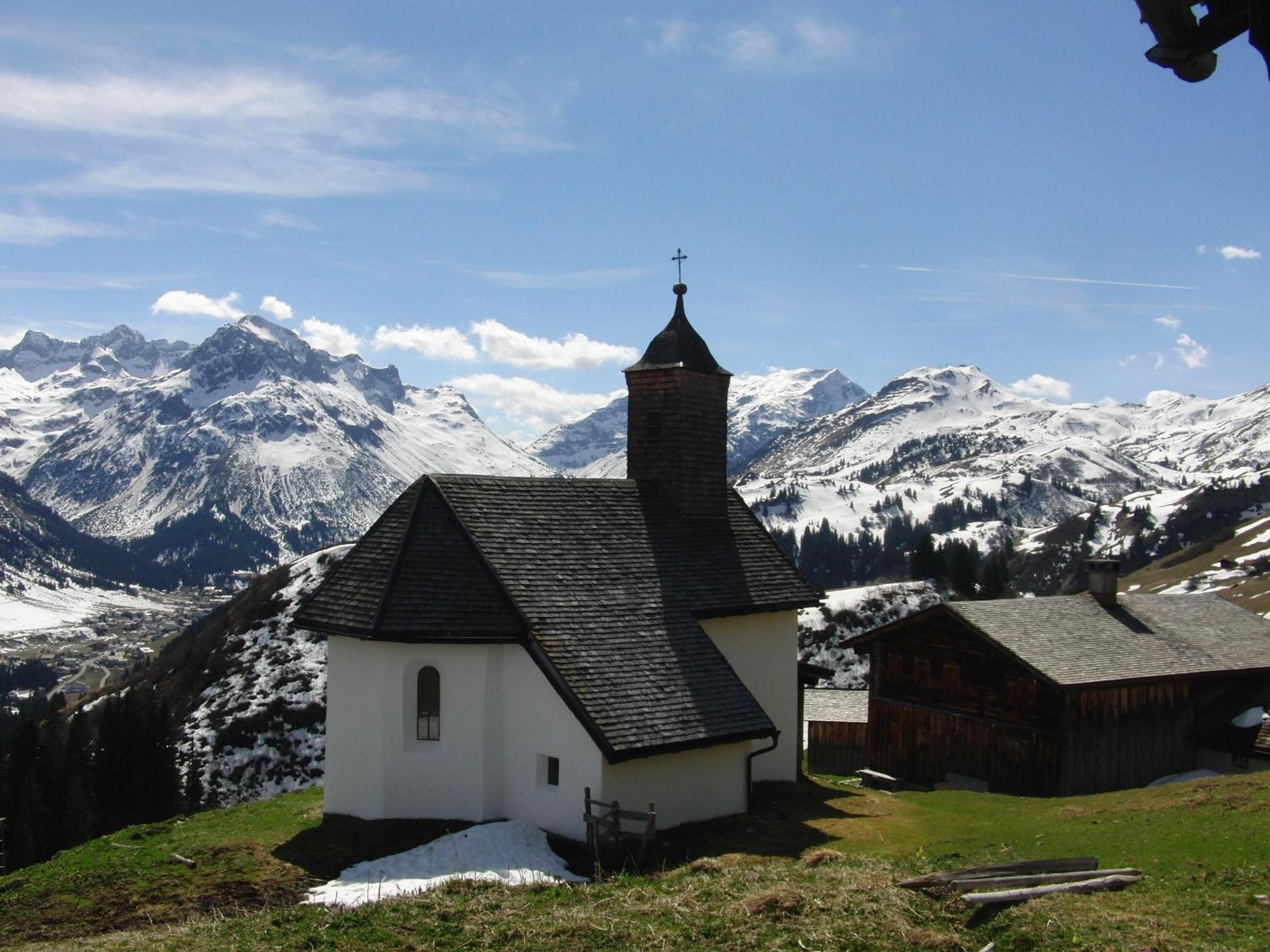 Hotel Garni Sursilva Lech am Arlberg Eksteriør billede